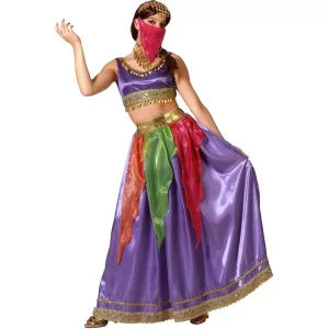 DISFRAZ DE BAILARINA ÁRABE MULTICOLOR MUJER