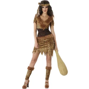 DISFRAZ DE CAVERNÍCOLA MUJER NEANDERTAL