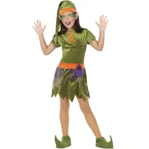DISFRAZ DE ELFA DEL BOSQUE PARA NIÑA