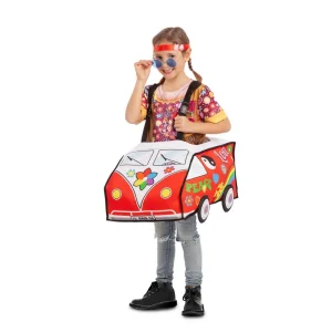 DISFRAZ DE FURGONETA HIPPIE INFANTIL