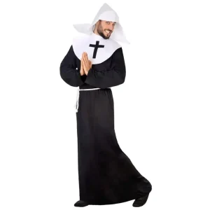 DISFRAZ DE MONJA PARA HOMBRE