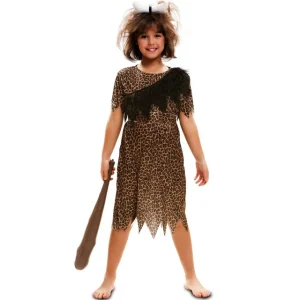 DISFRAZ DE TROGLODITA DE LAS CAVERNAS PARA NIÑA