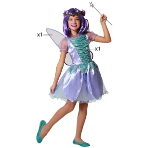 DISFRAZ DE HADA NIÑA VIOLETA