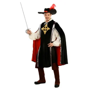 DISFRAZ DE MOSQUETERO PARA HOMBRE
