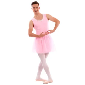DISFRAZ DE BAILARINA ROSA BALLET PARA HOMBRE