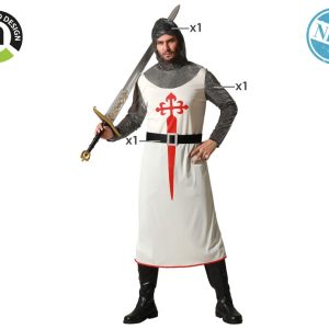 DISFRAZ DE CABALLERO CRUZADAS BEIGE PARA HOMBRE