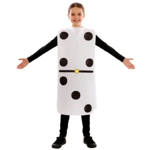 DISFRAZ DE FICHA DOMINÓ 4X3 INFANTIL