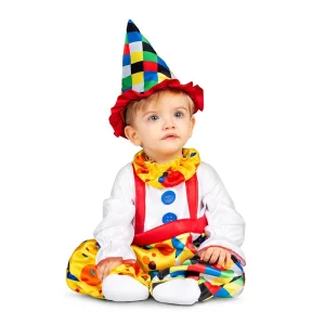 DISFRAZ DE PAYASITO PARA BEBÉ