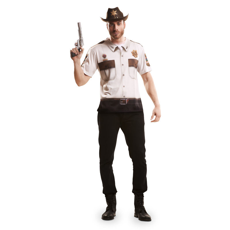 camiseta sheriff 800x800 - CAMISETA DISFRAZ SHERIFF