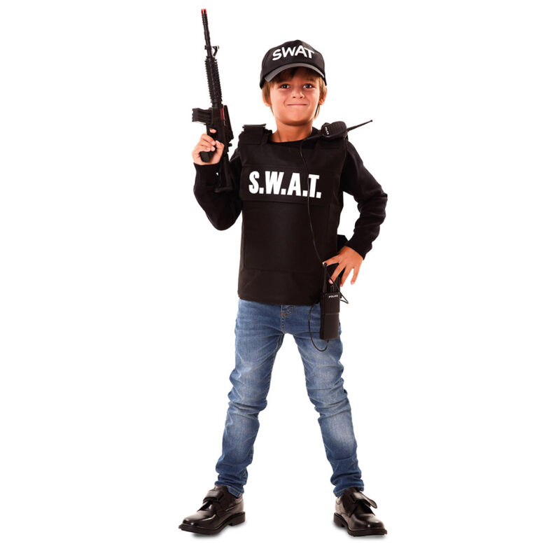 chaleco swat infantil 800x800 - DISFRAZ CHALECO DE SWAT INFANTIL