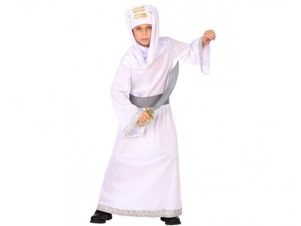 disfraz arabe niño 2 - DISFRAZ DE ÁRABE BLANCO NIÑO