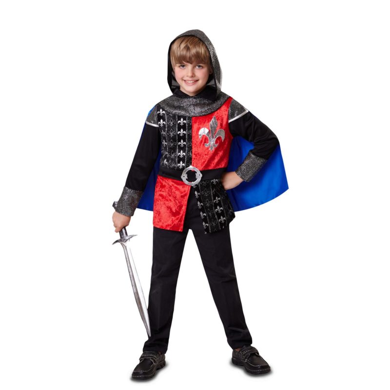 disfraz caballero medieval niño 800x800 - DISFRAZ CABALLERO MEDIEVAL CAPUCHA NIÑO
