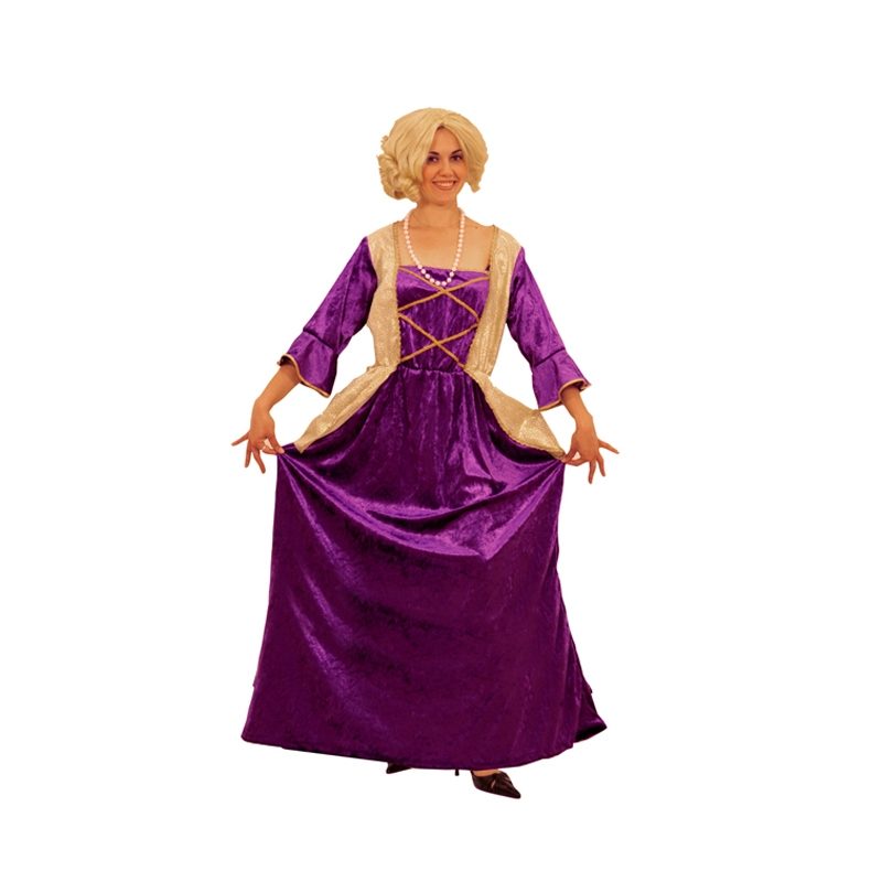 disfraz dama inglesa morado 800x800 - DISFRAZ DE DAMA INGLESA EPOCA MUJER