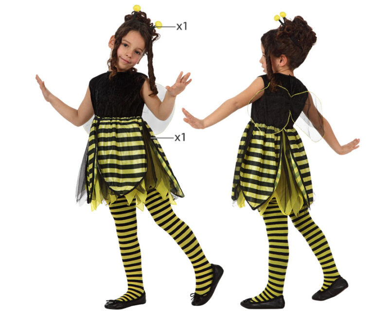 disfraz de abeja para niña 800x640 - DISFRAZ DE ABEJA PARA NIÑA