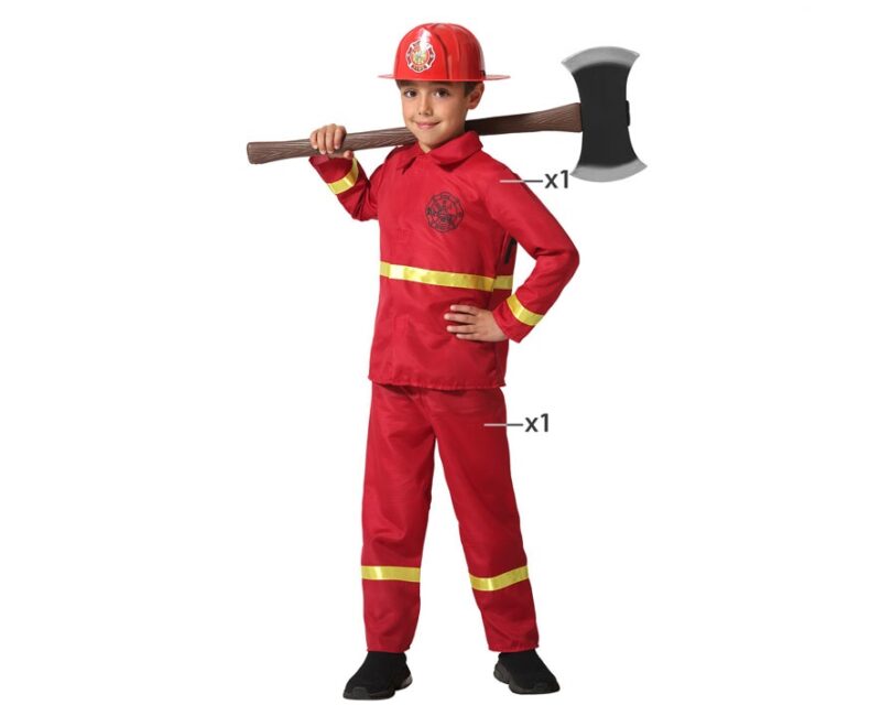 disfraz de bombero para niño 800x640 - DISFRAZ DE BOMBERO PARA NIÑO