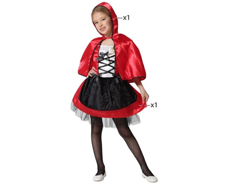 disfraz de caperucita roja para niña 800x640 - DISFRAZ DE CAPERUCITA ROJA NIÑA