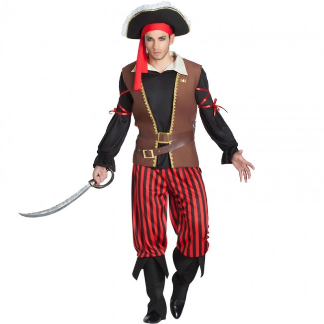 disfraz de capitan pirata para hombre - DISFRAZ DE CAPITÁN PIRATA PARA HOMBRE