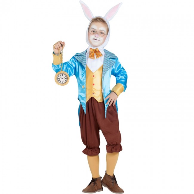 disfraz de conejo alicia en el pais de las maravillas para nino - DISFRAZ DE CONEJO BLANCO DE ALICIA PARA NIÑO