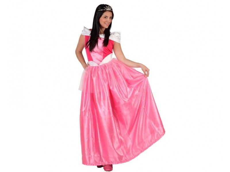 disfraz de dama de cuento rosa 800x600 - DISFRAZ DE PRINCESA BELLA DURMIENTE MUJER