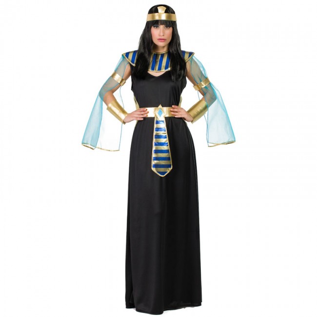 disfraz de egipcia negro para mujer - DISFRAZ DE EGIPCIA NEGRO PARA MUJER