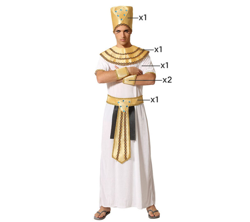 disfraz de egipcio blanco hombre 800x709 - DISFRAZ DE EGIPCIO BLANCO HOMBRE