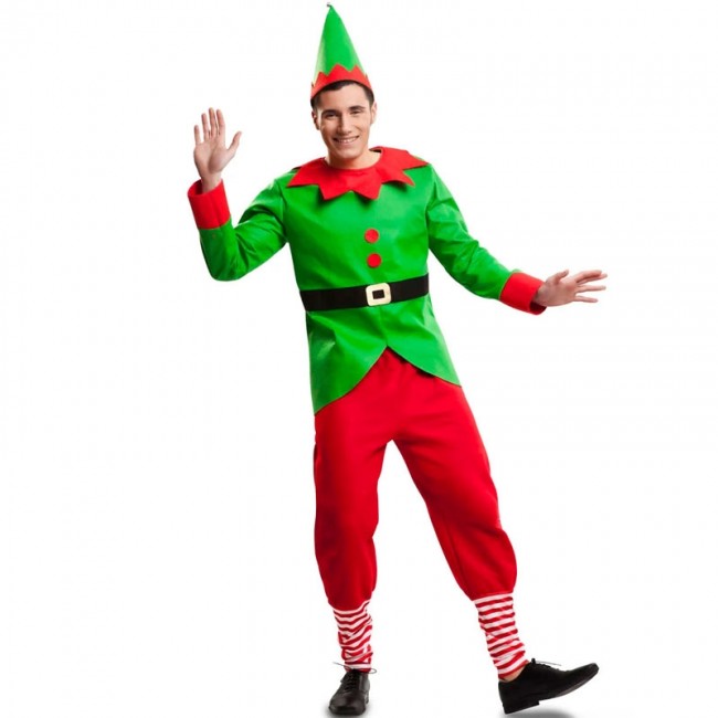disfraz de elfo navidad adulto - DISFRAZ DE ELFO PARA HOMBRE