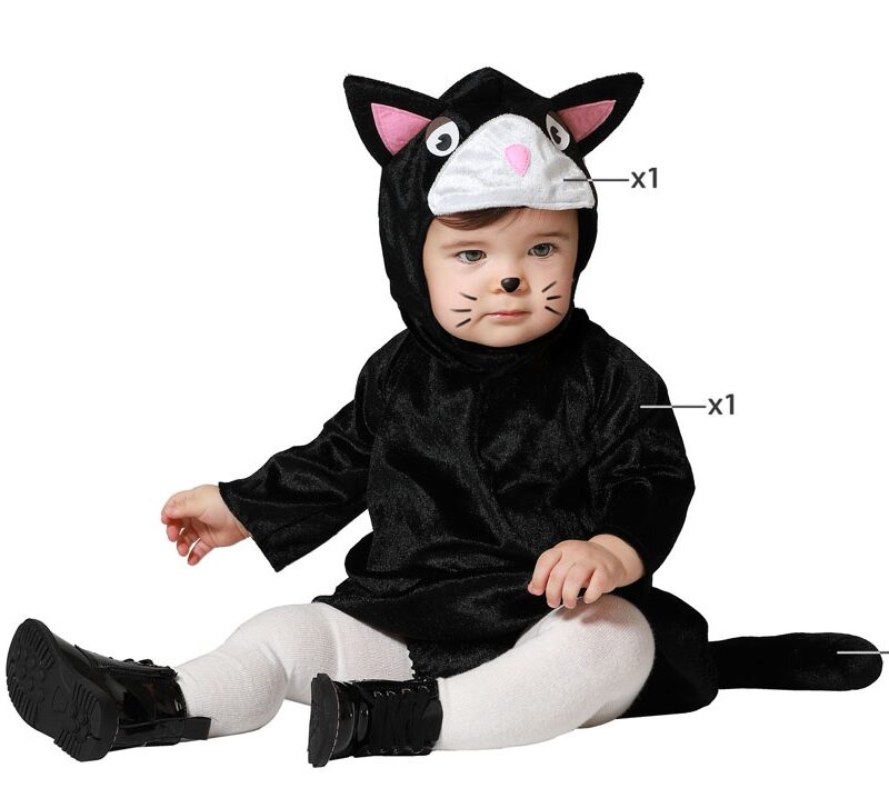 disfraz de gatito para bebé 800x709 - DISFRAZ DE GATITO PARA BEBÉ