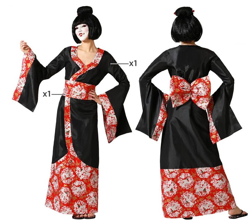 disfraz de geisha negro para mujer 800x709 - DISFRAZ DE GEISHA PARA MUJER
