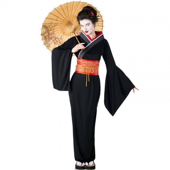 disfraz de geisha para mujer 2 - DISFRACES MUJER