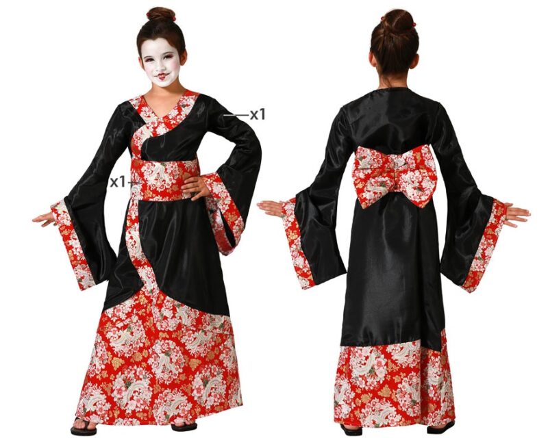 disfraz de geisha para niña 800x640 - DISFRAZ DE GEISHA KIMONO PARA NIÑA