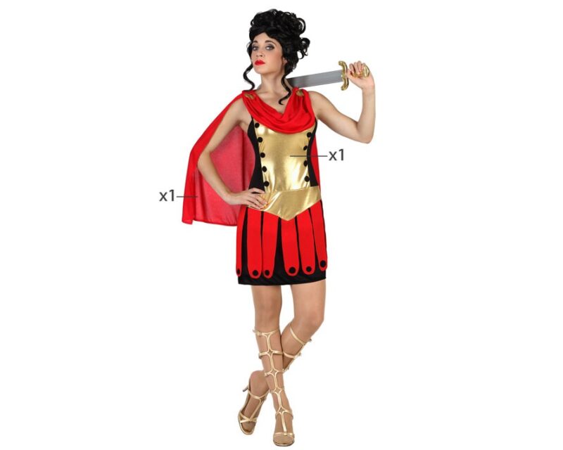 disfraz de gladiadora para mujer 800x640 - DISFRAZ DE GLADIADORA ROMANA MUJER
