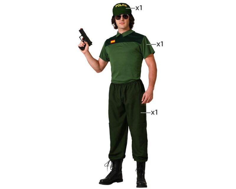 disfraz de guardia civil para hombre 800x640 - DISFRAZ DE GUARDIA CIVIL HOMBRE