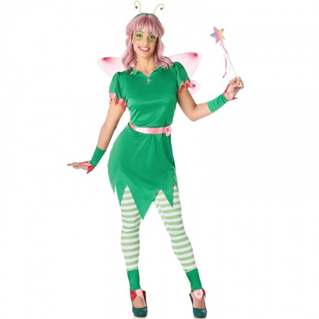disfraz de hada campanilla verde para mujer - DISFRACES MUJER