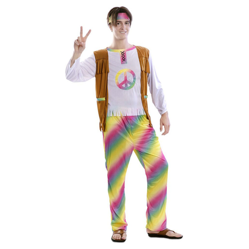 disfraz de hippie arco iris hombre 800x800 - DISFRAZ DE HIPPIE ARCO IRIS HOMBRE
