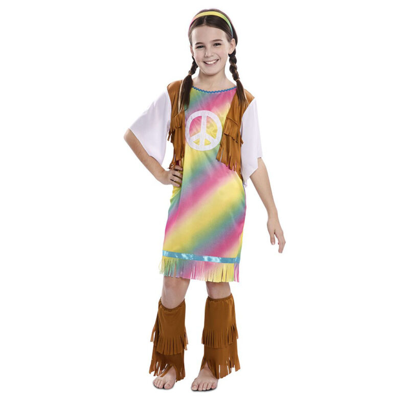 disfraz de hippie arcoiris niña 800x800 - DISFRAZ DE HIPPIE PARA NIÑA