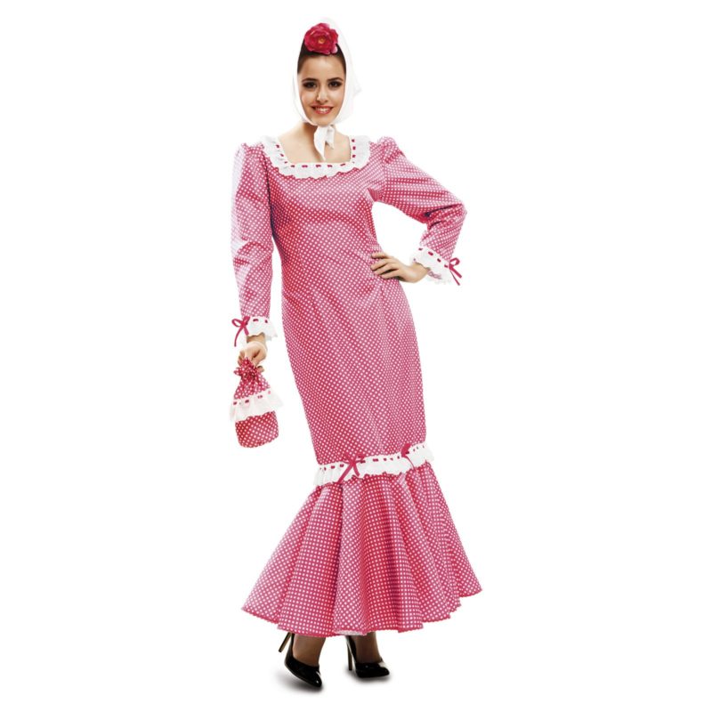 disfraz de madrileña rosa mujer 800x800 - DISFRAZ DE MADRILEÑA ROSA MUJER
