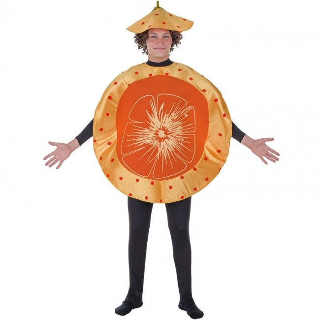 disfraz de mandarina para adulto - DISFRACES HOMBRE