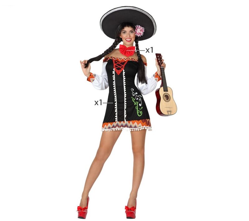 disfraz de mariachi corto mujer 800x709 - DISFRAZ DE MARIACHI CORTO PARA MUJER