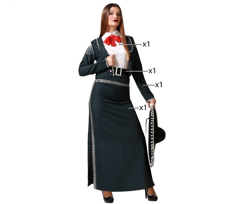 disfraz de mariachi para mujer 800x709 - DISFRAZ DE MARIACHI PARA MUJER