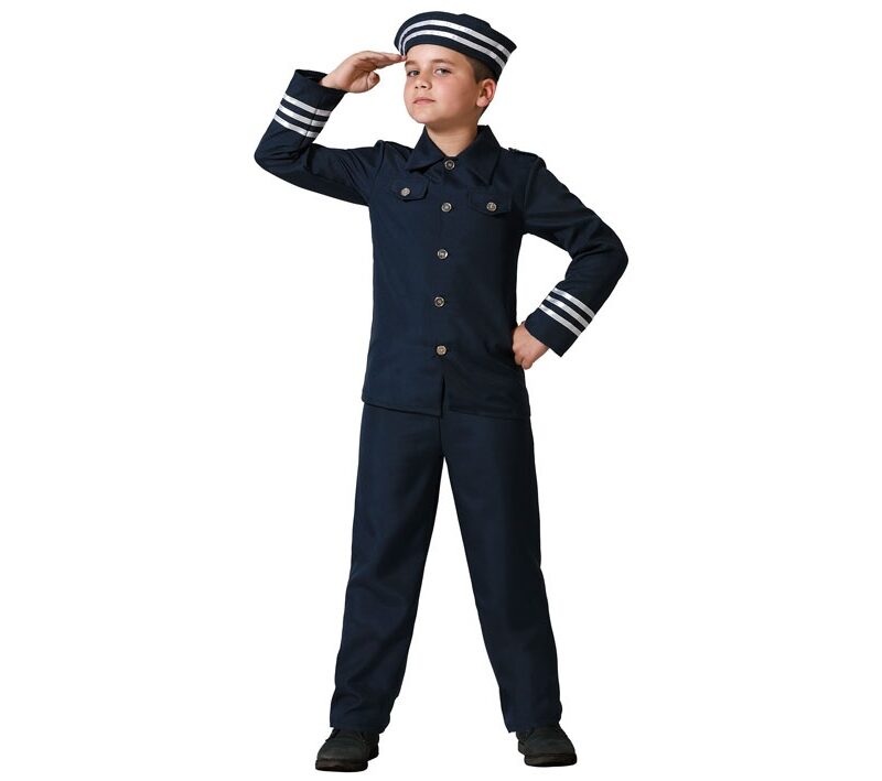 disfraz de marinero azul para niño 800x709 - DISFRAZ DE MARINERO AZUL NIÑO