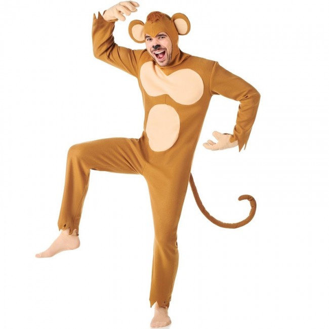 disfraz de mono de la jungla para hombre - DISFRACES HOMBRE