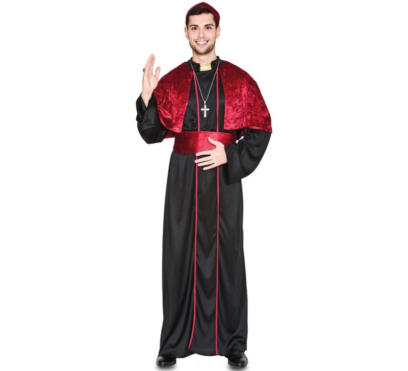 disfraz de obispo para hombre 800x727 - DISFRAZ DE OBISPO HOMBRE