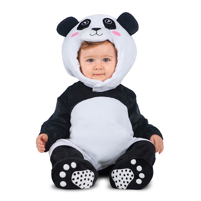 disfraz de oso panda para bebé 1 - DISFRAZ DE OSO PANDA PARA BEBÉ