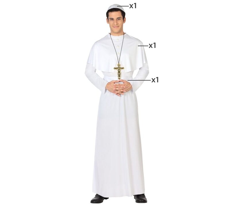 disfraz de papa para hombre 800x709 - DISFRAZ DE PAPA DIVINO PARA HOMBRE