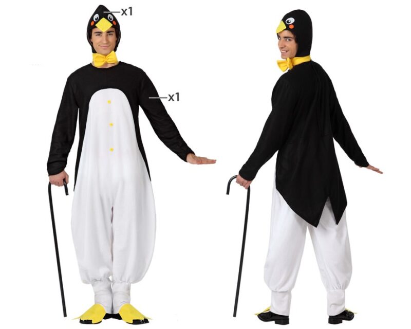 disfraz de pinguino para adulto 800x640 - DISFRAZ DE PINGUINO PARA ADULTO