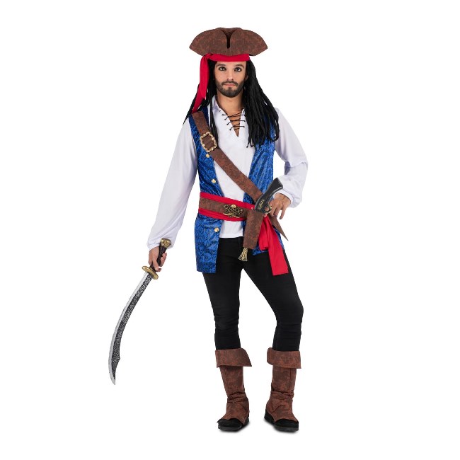 disfraz de pirata corsario hombre 1 - DISFRAZ DE PIRATA CORSARIO HOMBRE