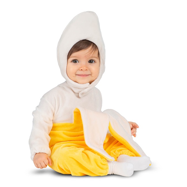 disfraz de plátano para bebé - DISFRAZ DE PLÁTANO PARA BEBÉ