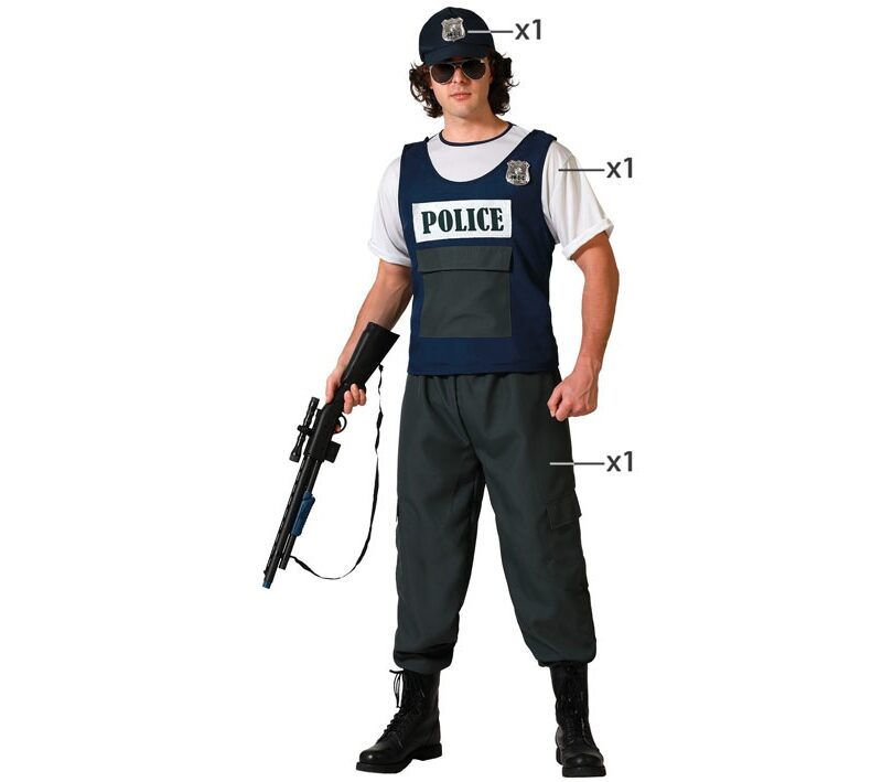 disfraz de policia para hombre 2 800x709 - DISFRAZ POLICIA CHALECO AZUL HOMBRE