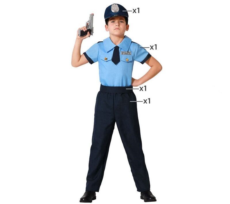 disfraz de policia para niño 800x709 - DISFRAZ DE POLICIA PARA NIÑO