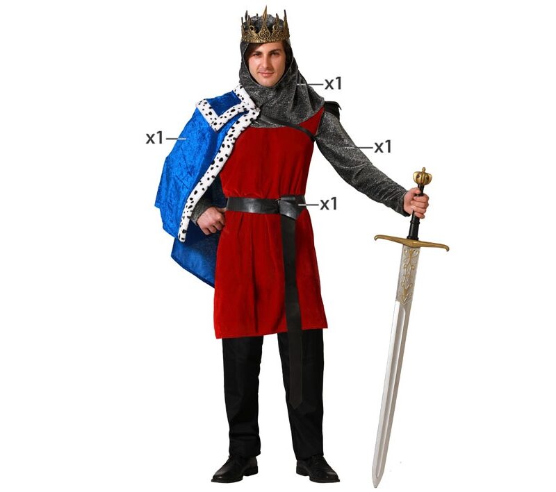 disfraz de rey medieval para hombre 1 800x709 - DISFRACES HOMBRE